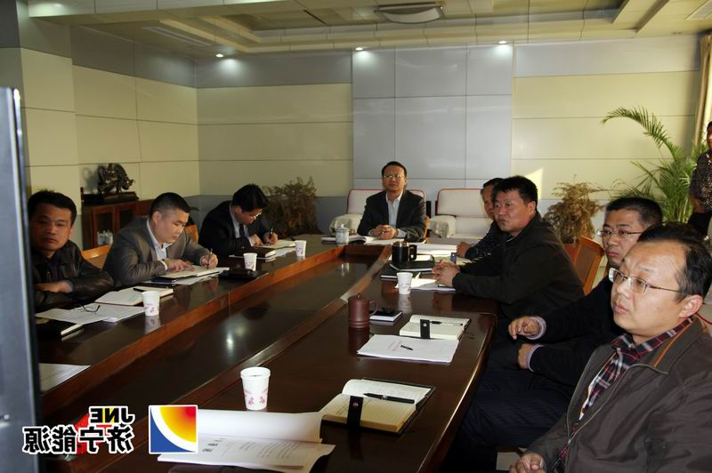 鲁泰煤业经营班子集体学习党的十八届三中全会精神