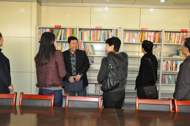 济宁市煤炭局副局长赵月建到花园煤矿检查指导工会工作