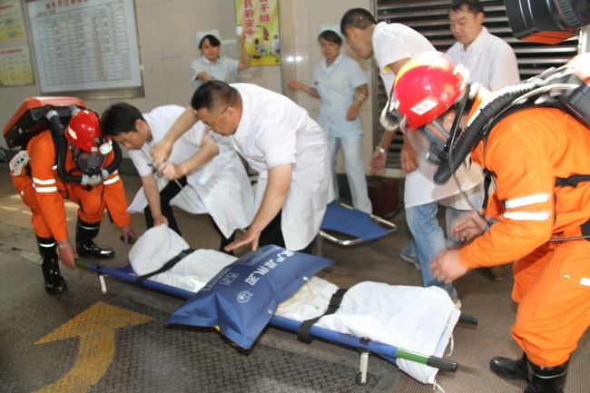 太平煤矿成功举行综合应急预案演练