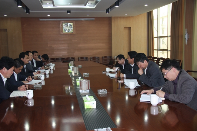 济宁市安全生产监督管理局局长周光全到太平煤矿检查指导工作