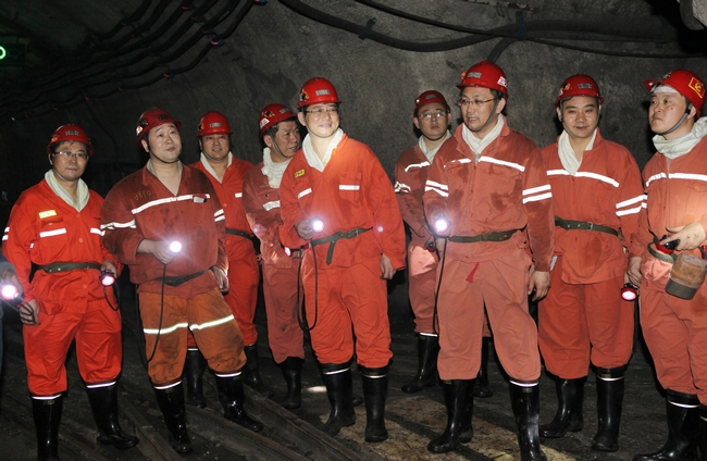 汶上县常务副县长李成勇到阳城煤电调研工作