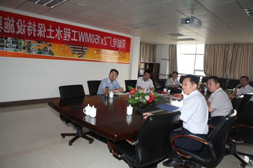 张广宇到阳城煤电检查指导工作