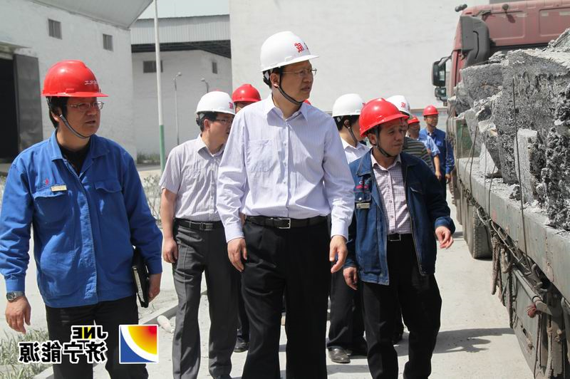 李合军到金威煤电调研指导