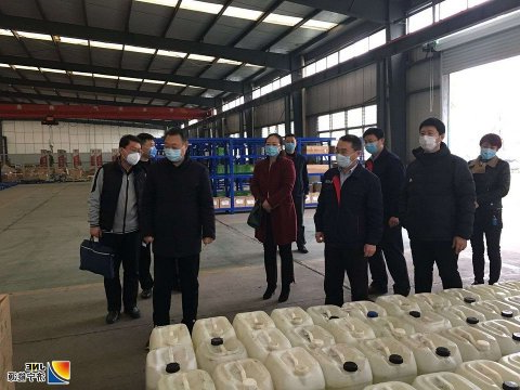 张如勇到集团公司调研指导疫情防控和物资供应保障工作