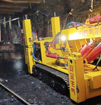 花园煤矿“起吊神器”助力工作面高效安撤