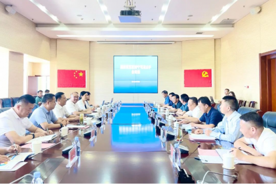 张广宇带队到陕蒙重点企业洽谈业务合作