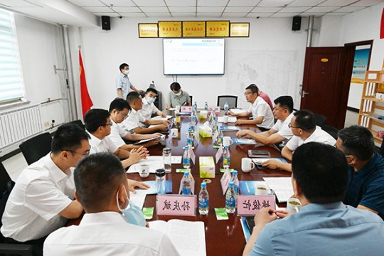 鲁泰控股集团到金桥煤矿学习观摩智能化矿山建设