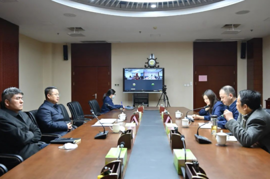 济宁能源与中集安瑞科、中集太平洋海工就合作事宜举行视频交流会