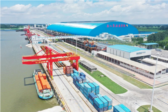 梁山港助推济宁港航物流产业逆势上扬侧记