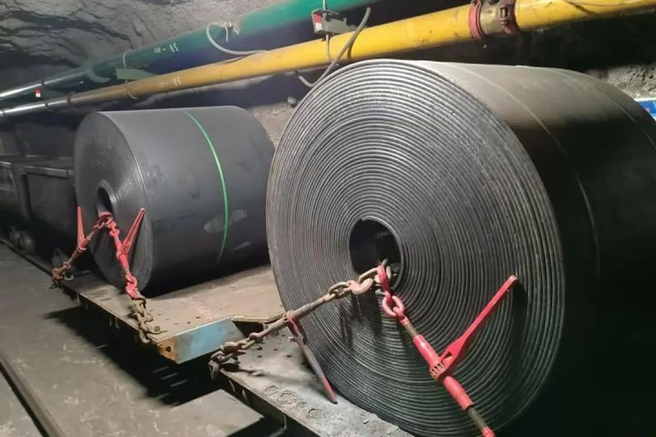 花园煤矿创新定制加长输送带，节能减排显成效